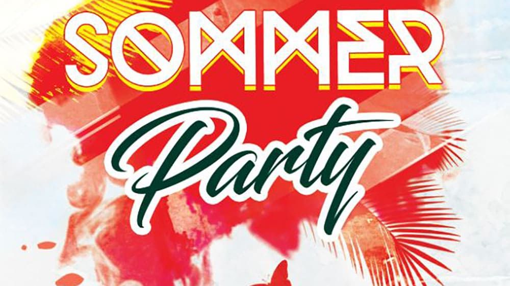 Plakat Sommerparty