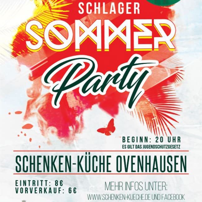 Plakat Sommerparty Höxter